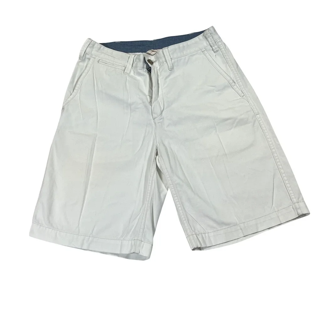 Polo Ralph Lauren Shorts Mens 30 White Relaxed‎ Fit Chino Twill Preppy Golf